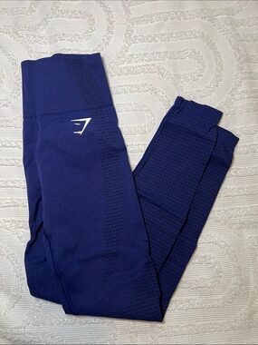 Gymshark Deep Blue Seamless Leggings